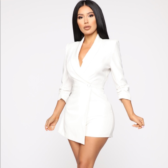 Pants - Blazer Romper